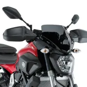 Windschild getönt, 285 mm hoch, 360 mm breit für Yamaha MT-07 (14-17), mit ABE