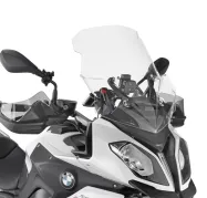 Windschild transparent, 500 mm hoch, 435 mm breit für BMW S 1000 XR (15-16), mit ABE u. Kantenschutz