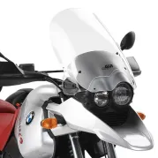 Windschild transparent, 485 mm hoch, 366 mm breit für BMW R 1150 GS (00-03), mit ABE u.Kantenschutz