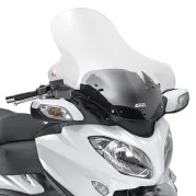 Windschild transparent, >700 mm hoch, 750 mm breit für Suzuki Burgman 650 / 650 Executive (13-20)