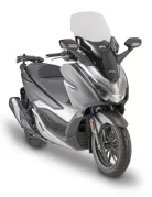 Windschild transparent, 580 mm hoch, 445 mm breit für Honda Forza 125 (19-20) + Forza 300 (19-20),