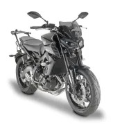 Windschild getönt, 280 mm hoch, 365 mm breit für Yamaha MT-09 (17-20), mit ABE