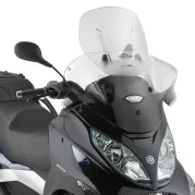 Airflow Windschild transparent, 570-670 mm hoch 650 mm breit für Piaggio Modelle (s. unten)