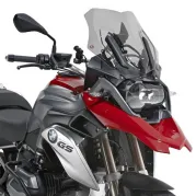 Windschild getönt, 355 mm hoch, 485 mm breit für BMW R 1200 GS (13-15) mit ABE und Kantenschutz