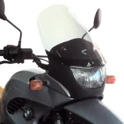 Windschild getönt, 410 mm hoch, 340 mm breit für BMW F 650 GS (00-03), mit ABE und Kantenschutz