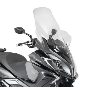Windschild - transparent - >750 x635 mm (HxB) für Kymco Downtown ABS/TCS 125i-350i (15-24)