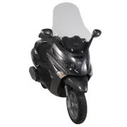 Windschild transparent, >762 mm hoch, 615 mm breit für verschiedene Piaggio Modelle (s. Beschreibung