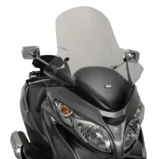 Windschild transparent, >670 mm hoch, 680 mm breit für Suzuki Modelle (s. Beschreibung), mit ABE