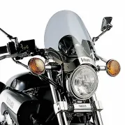 Windschild getönt, 310 mm hoch, 332 mm breit für Yamaha V-Max 1200, mit ABE