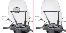 Querstange zur Montage am Windschild für Honda SH 125-150 (20-25), SH 350 (21-26)
