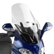 Windschild transparent, 640 mm hoch, 500 mm breit für Piaggio X9 200-250-500 Evolution (03-08)