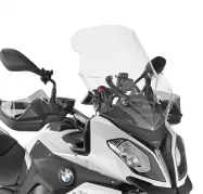 Windschild transparent, 500 mm hoch, 435 mm breit