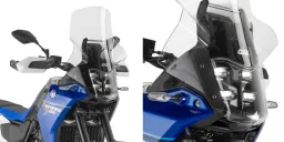 Windschild transparent, m. Protektor Scheinwerfer f. Yamaha Ténéré 700 / 700 Rally (25-26), ohne ABE